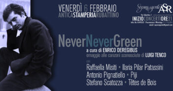 Nevernevergreen: a Roma una serata omaggio alle canzoni nascoste di Luigi Tenco