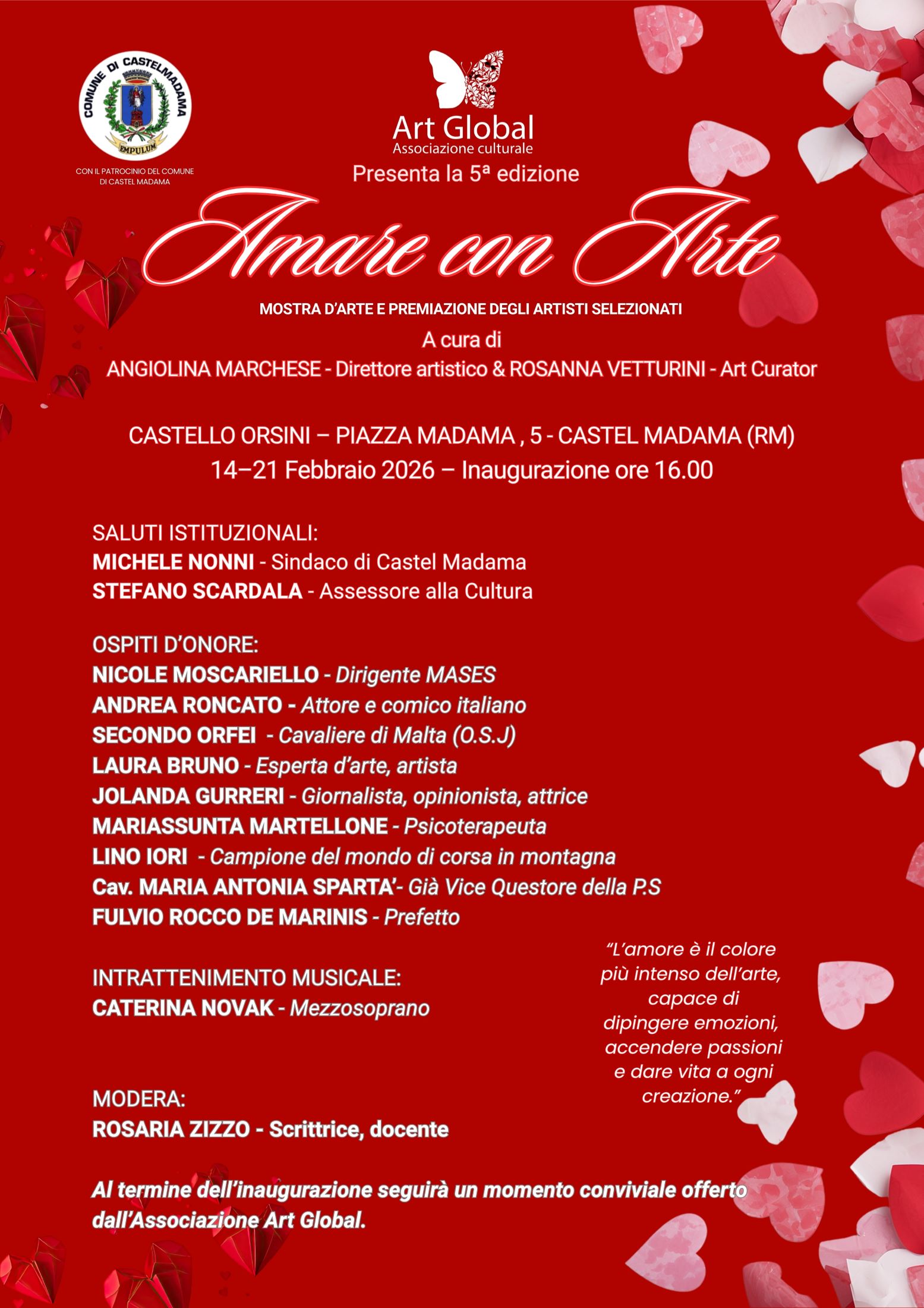 Amare con Arte_Locandina