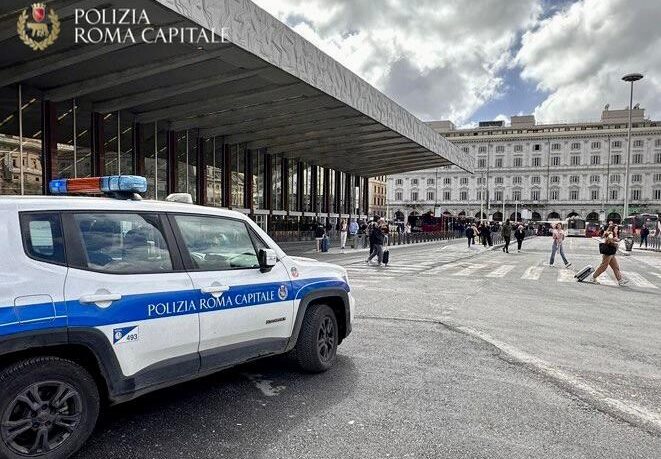 Controlli Stazione Termini Polizia Locale archivio