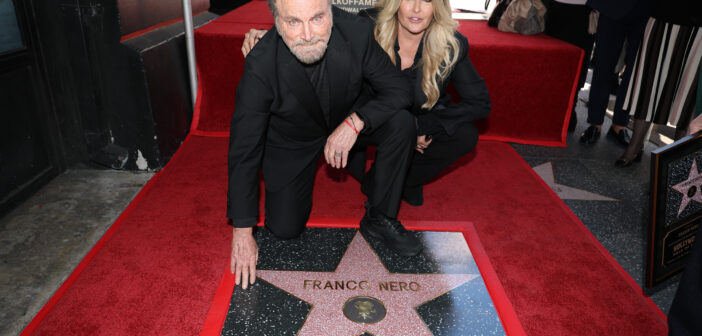 Franco Nero riceve la stella sulla Hollywood Walk of Fame: trionfo italiano a Los Angeles