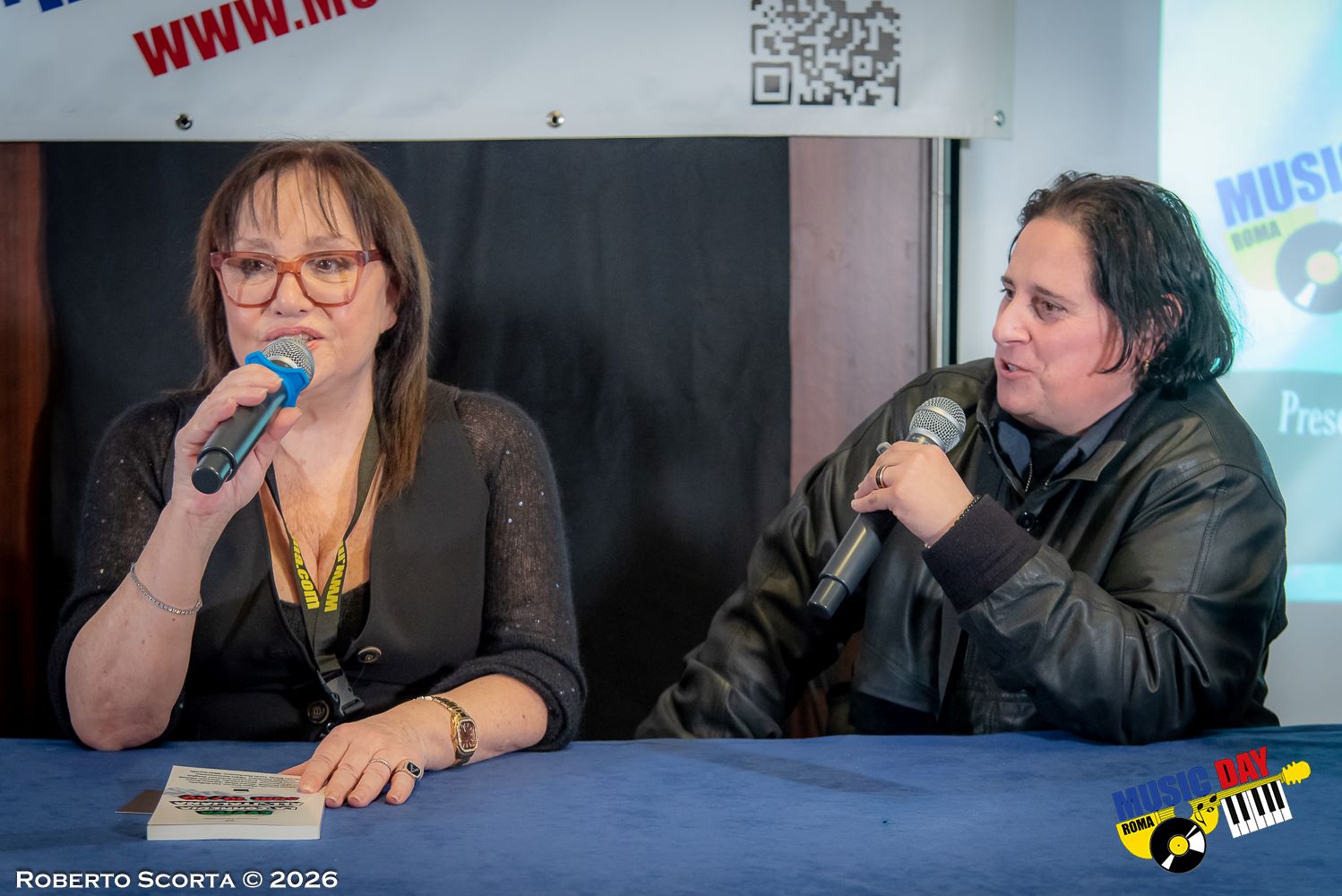 Adriana Russo ed Annarita Campo sul palco