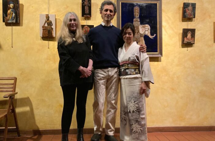 Elena Tommasi Ferroni, Alessandro Varani e Michi Taguchi