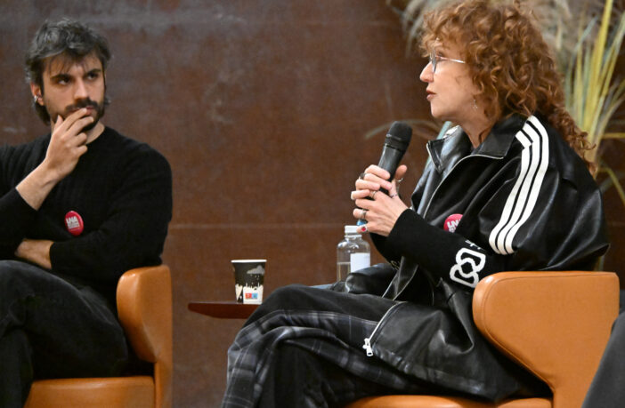 Fiorella Mannoia e Gianmarco Saurino