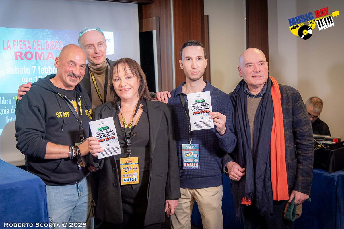Francesco Pozone, Fabio Melelli, Adriana Russo, Antonio Santoriello e Francesco Caruso Litrico