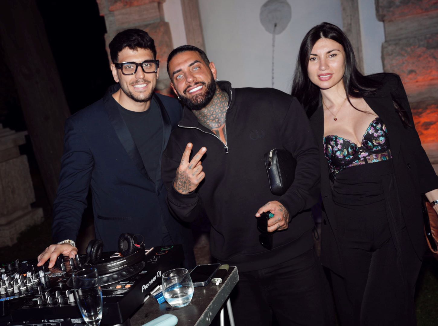 Luigi Mastroianni, Francesco Chiofalo e la fidanzata Manuela Carriero