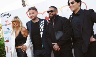 Matilde Brandi, Manuel Conte, Francesco Chiofalo e Lucky John