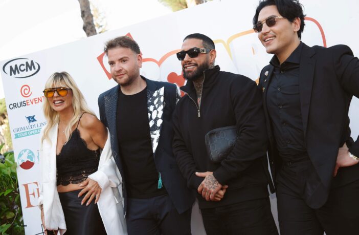 Matilde Brandi, Manuel Conte, Francesco Chiofalo e Lucky John