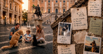 Rosi e Ombra commuovono Roma: la Penna d’Oca sfida l’AI con l’umanità