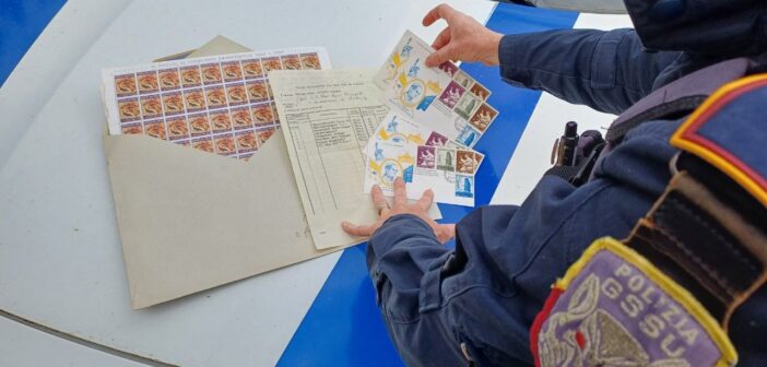 Maxi blitz in via Portuense: denunce, area sequestrata e ritrovati francobolli vaticani