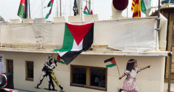 Laika torna in azione: arte e attivismo sulla Global Sumud Flotilla