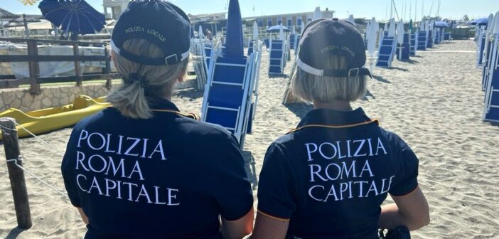 Ostia, controlli sulla legalità negli stabilimenti: intervento a “Il Capanno”