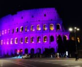 Colosseo illuminato di magenta per ESEO Italia: Roma sostiene la campagna sulle patologie eosinofile