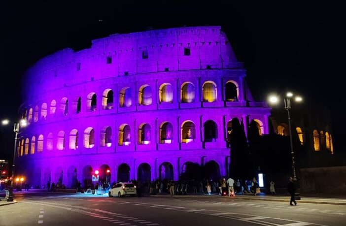 FOTO COLOSSEO ILLUMINATO CAMPAGNA ESEO 2026
