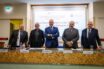 Prof. F.Pisani, F.Özpetek, Questore Dott. R.Massucci, Prof. E.Gaudio, Prof.A.Siracusano