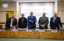 Prof. F.Pisani, F.Özpetek, Questore Dott. R.Massucci, Prof. E.Gaudio, Prof.A.Siracusano