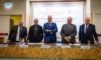 Prof. F.Pisani, F.Özpetek, Questore Dott. R.Massucci, Prof. E.Gaudio, Prof.A.Siracusano