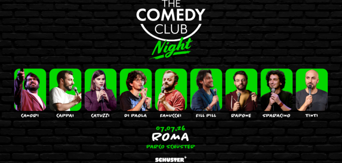 The Comedy Club Night arriva a Roma