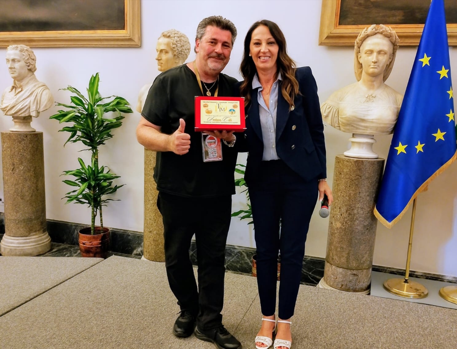 Alessandro Scarnecchia e Svetlana Celli