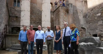 I resti dell’antico Campo Marzio di Via delle Botteghe Oscure