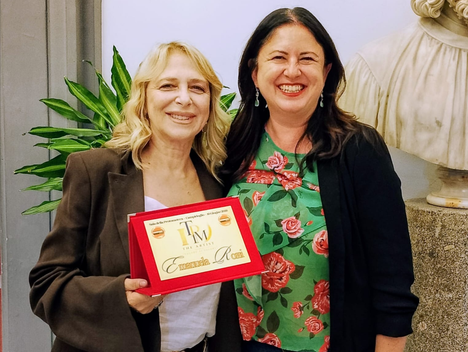 Emanuela Rossi e On.Francesca Leoncini