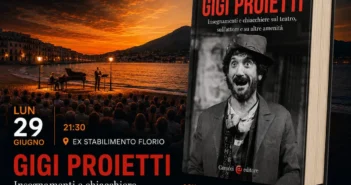 Festivalflorio: omaggio a Gigi Proietti con la figlia Carlotta e Claudio Pallottini (Favignana, 29 giugno)