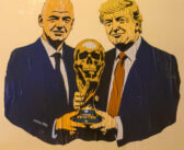 FIFA Crime Cup 2026: Laika sfida FIFA, Trump e Infantino con due opere shock davanti alla sede di Zurigo