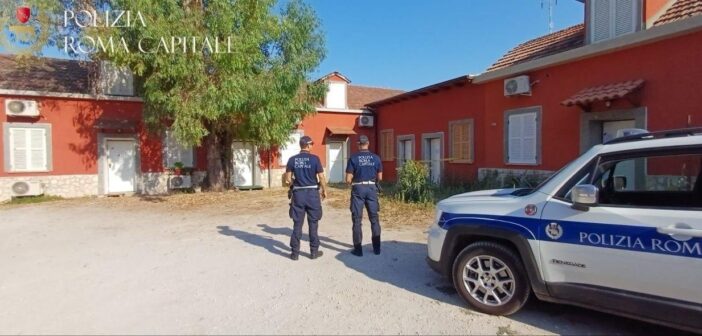 Roma, blitz della Polizia Locale
