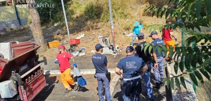 Controlli tra Fosso di Sant’Agnese e stazione Nomentana