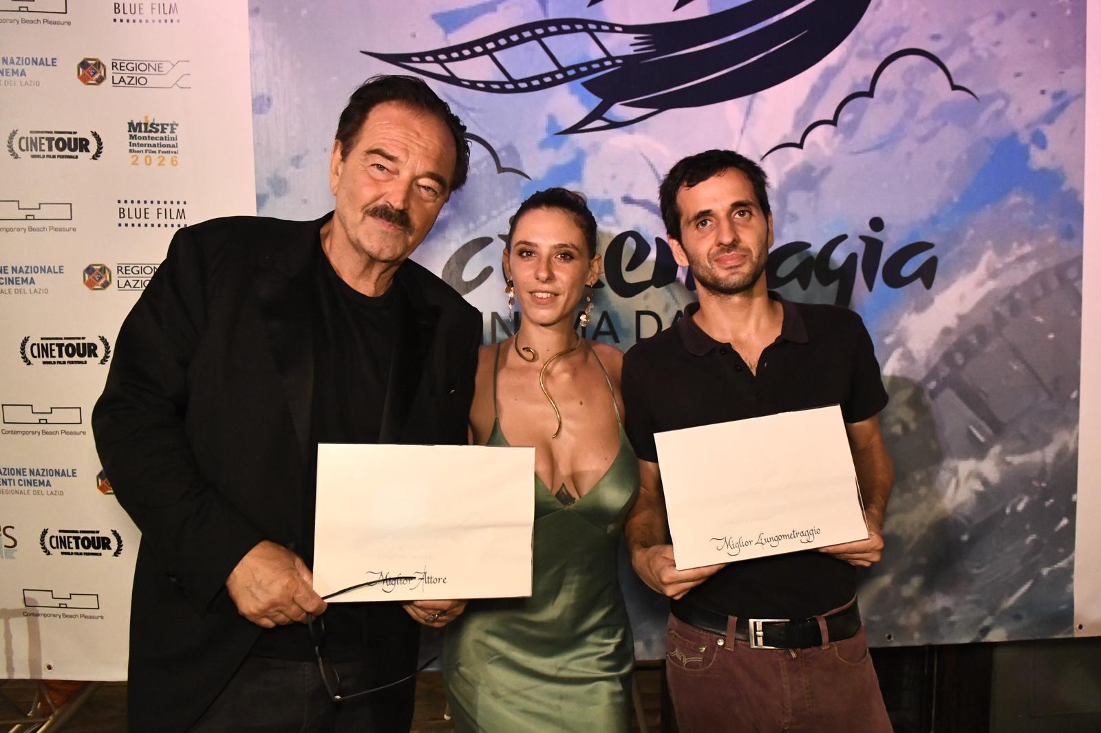 SEBASTIANO SOMMA- SVEVA BUCCI- MATTEO CHICHERO (produttore)
