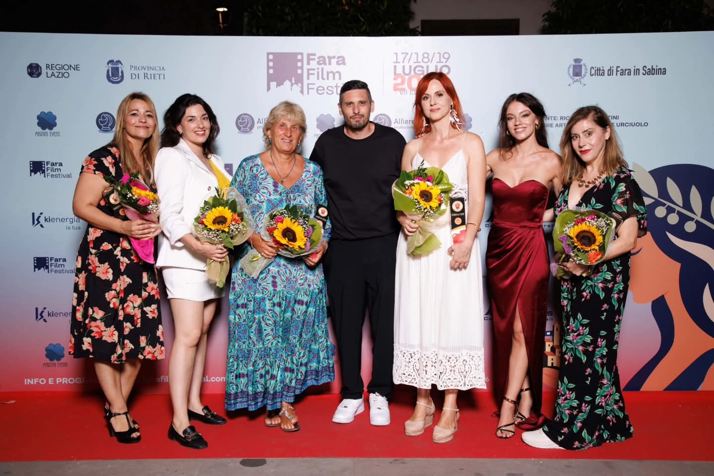 giuria con Daniele Urciuolo direttore Festival