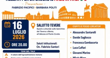 Food influencer e produttori insieme per difendere il Made in Italy: il 16 luglio il talk al Salotto Tevere a Roma