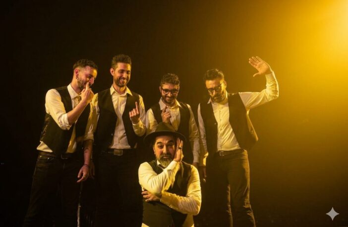 Andrea Melileo, Tonio Longo, Nicola Mauro, Filippo Longo, al centro Marco Fersini