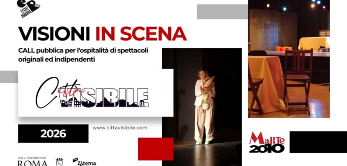 Visioni in Scena 2026: aperta la call per compagnie teatrali indipendenti