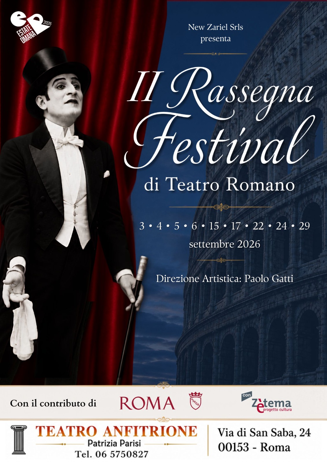 II RASSEGNA FESTIVAL DI TEATRO ROMANO