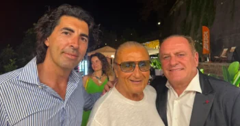 Tony Renis esalta il Salotto Tevere dedicato a Pascal Vicedomini