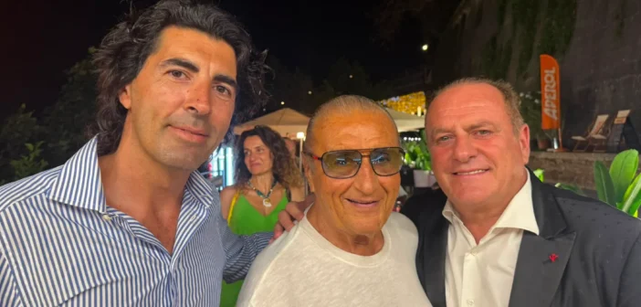 Tony Renis esalta il Salotto Tevere dedicato a Pascal Vicedomini