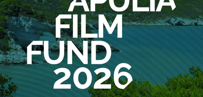 È on-line l’avviso Apulia Film Fund 2026