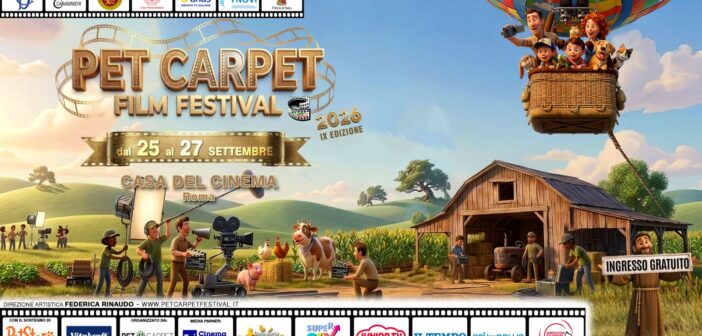 Pet Carpet Film Festival 2026: torna a Roma la IX edizione
