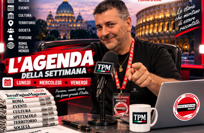 l'agenda della settimana