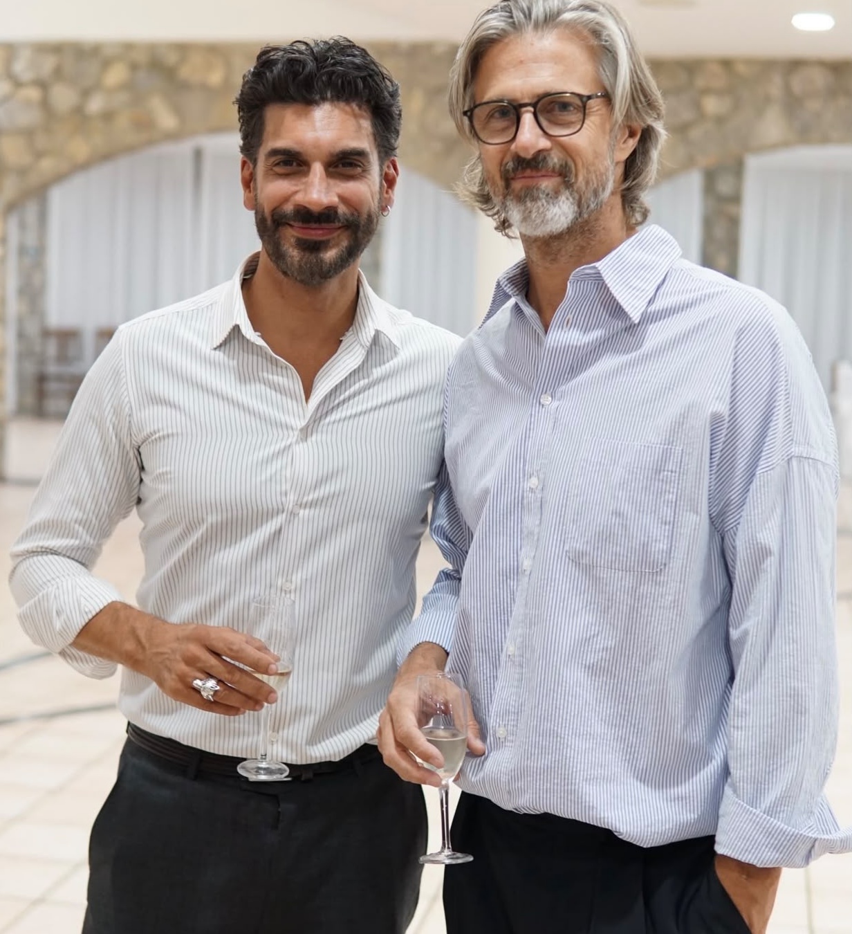 Alessandro Parrello e Kim Rossi Stuart