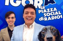 Cover del programma Igorà ideato e condotto da Igor Righetti su Rai Radio1 con l'influencer Lorenzo Castelluccio e il bassotto Byron