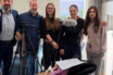 Da sinistra Denis Berri, Rigon Andrea, Giorgia Camillo, Matilde Guidolin, Ylenia Mascheroni