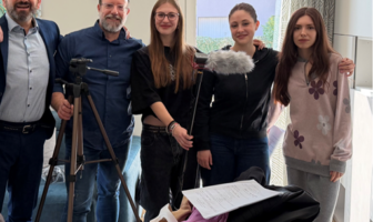 Da sinistra Denis Berri, Rigon Andrea, Giorgia Camillo, Matilde Guidolin, Ylenia Mascheroni