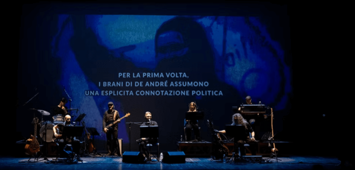 De André, La Storia: anteprima del tour nazionale per i trent’anni di Anime Salve a Livorno