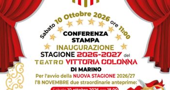 Teatro Vittoria Colonna di Marino, al via la stagione 2026/2027: San Francesco e Trilussa aprono il sipario
