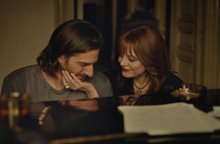 Luca Marinelli e Susan Sarandon