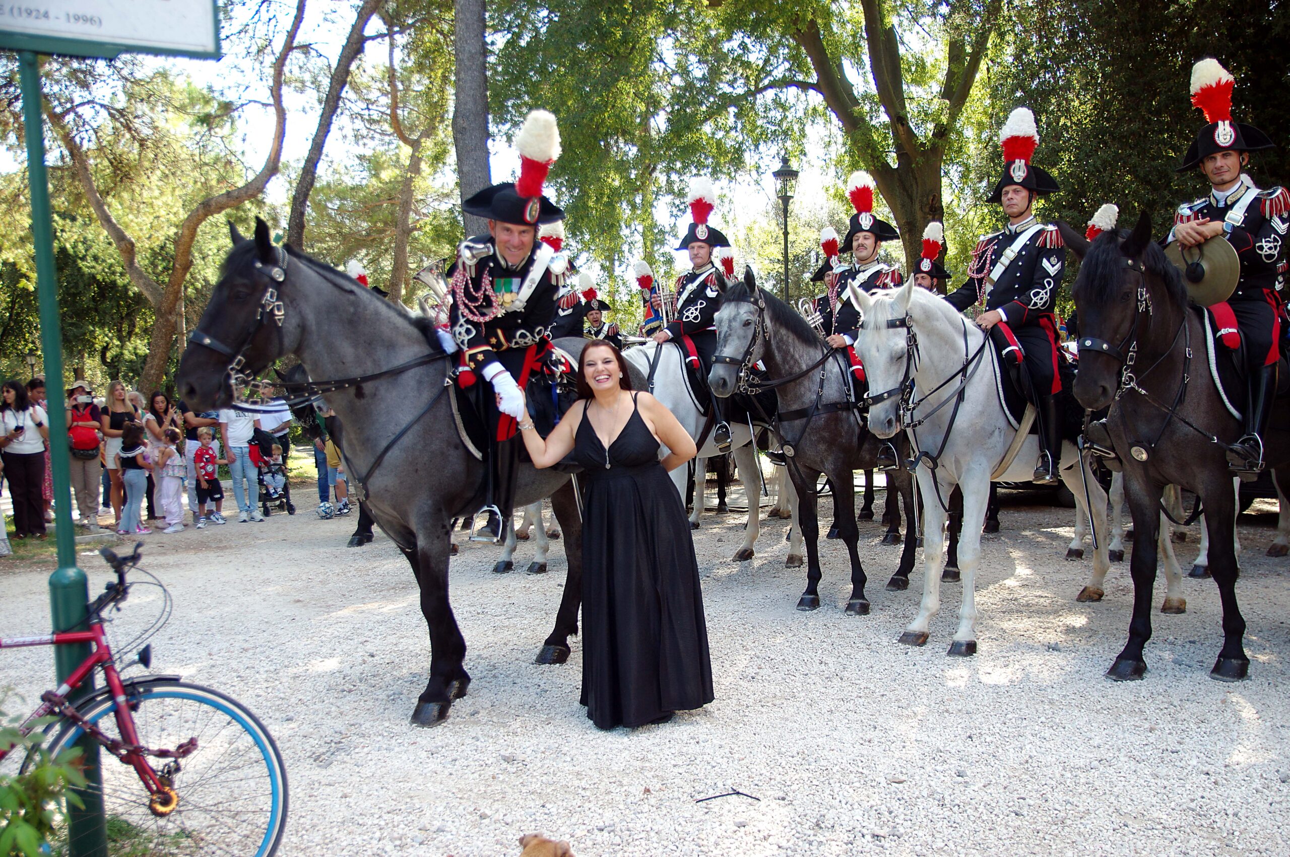 Federica Rinaudo fanfara dei Carabinieri