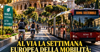 AL VIA LA SETTIMANA EUROPEA DELLA MOBILITÀ: ROMA CAPITALE PARTECIPA CON OLTRE CENTO INIZIATIVE IN TUTTI I MUNICIPI