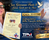 Gaia Zucchi premiata al Gran Galà per la Pace
