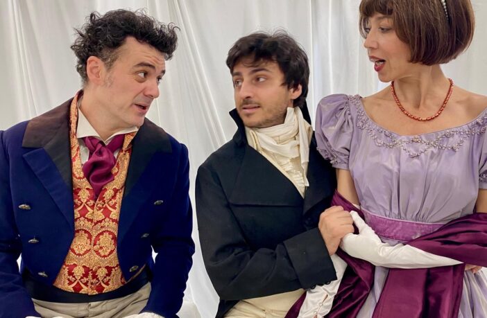 Da destra Letizia Letza, Alessandro Blasioli e Camillo M. Ciorciaro
